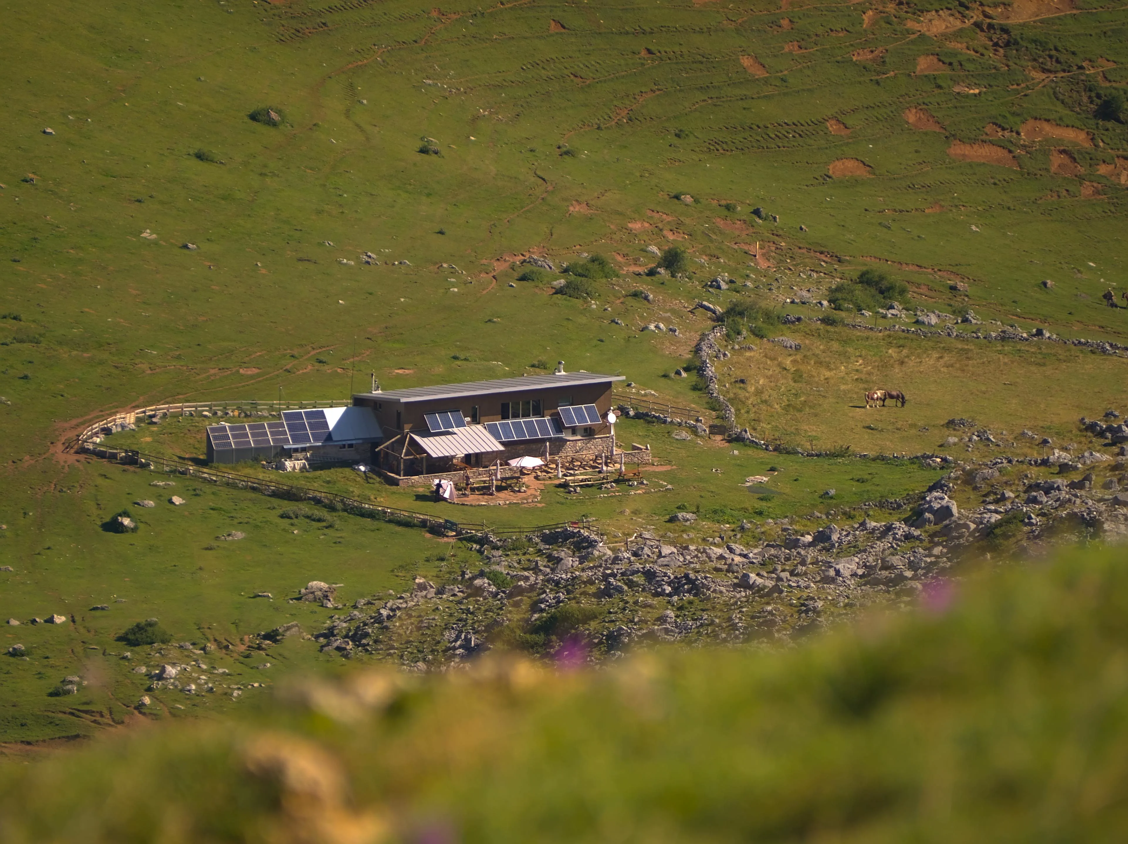 Completely solar-powered off-grid home